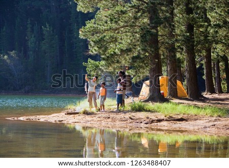 Similar – Image, Stock Photo fish Adventure Son