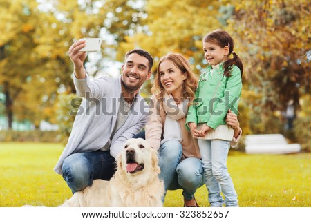 Similar – Image, Stock Photo Golden Retriever dog in yellow field at sunset. portrait