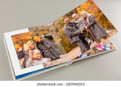 Family Photo Book From Autumn Shooting