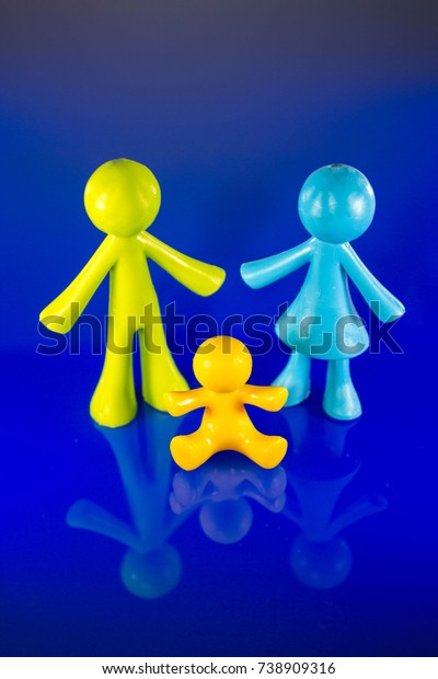 plastic family figures