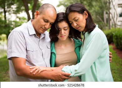 Family Praying.