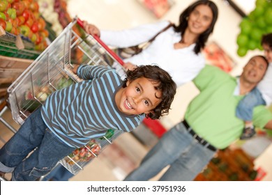 Family Grocery Store Images, Stock Photos &amp; Vectors | Shutterstock