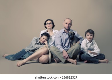 Family Studio Portrait