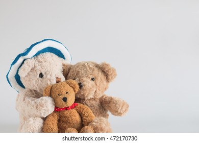 Family Teddy Bears Consisting Father Mother Stock Photo 472170730 ...