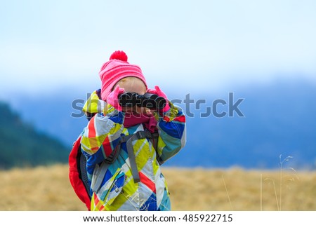 Similar – Foto Bild mädchen auf wiese Glück