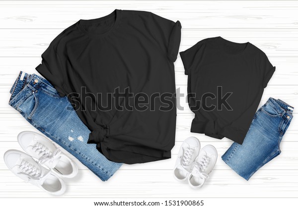 Download Family Tshirt Mockup Bundle 13 Matching Stock Photo Edit Now 1531900865