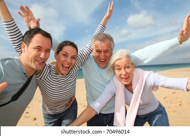 Family vacation at the beach - Powered by Shutterstock