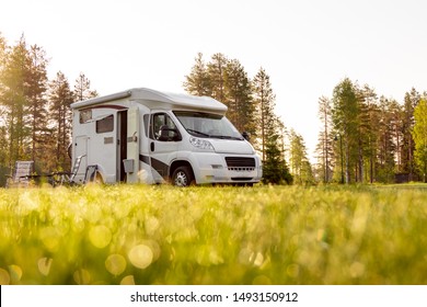 Family vacation travel RV, holiday trip in motorhome, Caravan car Vacation. - Shutterstock ID 1493150912
