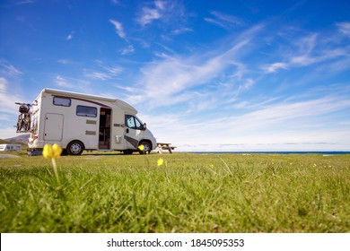 Family vacation travel RV, holiday trip in motorhome, Caravan car Vacation. - Shutterstock ID 1845095353