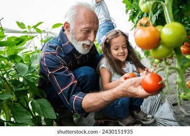 Family working together in greenhouse. Multigenerational family while working in family garden. - Powered by Shutterstock