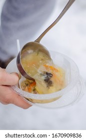 Famine Relief, Help The Hungry, Image Of Soup