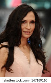 Famke Janssen Arriving For 'The Wolverine' Premiere, Empire Leicester Square, London. 16/07/2013