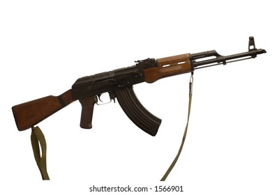 Famous Ak47 Kalashnikov Assault Rifle Well Stock Photo (Edit Now) 1566901