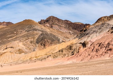 Famous Artists Palette In Death Valley National Park, USA