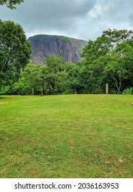 Famous Aso Rock With Green Grass And Green Background, Abuja, Nigeria, 17th August 2021