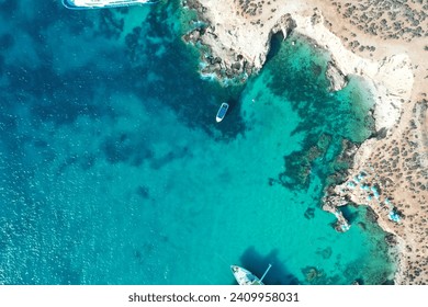 Famous attractions in Malta Blue Lagoon