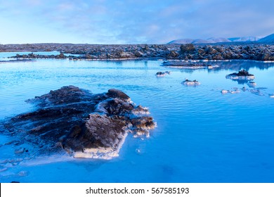 The Famous Blue Lagoon Near Reykjavik, Iceland