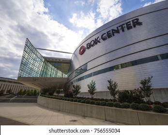 Famous Bok Center In Tulsa Downtown - TULSA / OKLAHOMA - OCTOBER 17, 2017