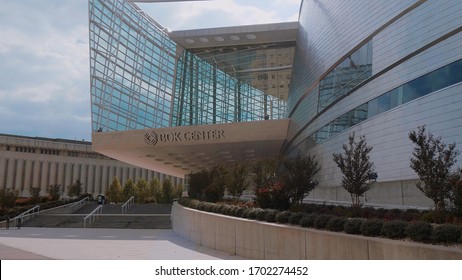 Famous Bok Center In Tulsa - TULSA-OKLAHOMA - OCTOBER 21, 2017