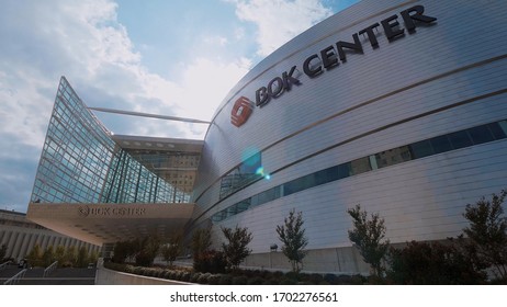 Famous Bok Center In Tulsa - TULSA-OKLAHOMA - OCTOBER 21, 2017