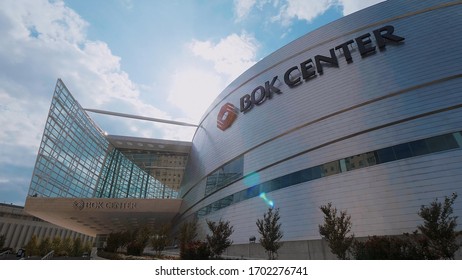 Famous Bok Center In Tulsa - TULSA-OKLAHOMA - OCTOBER 21, 2017