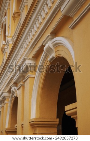 Similar – Image, Stock Photo tower Old town Building