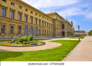 Famous Building Of Residence In Munich, Germany