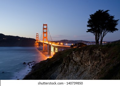 Famous California And USA Landmark On The West Coast