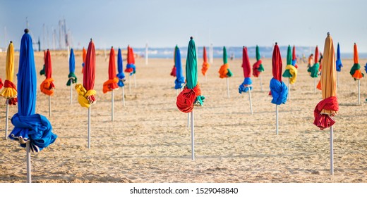 Plage Parasol Deauville High Res Stock Images Shutterstock