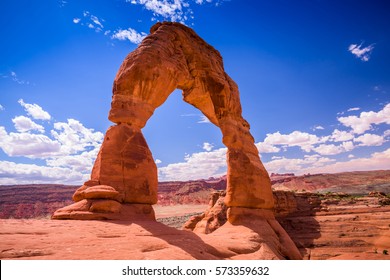 Famous Delicate Arch, Utah, USA