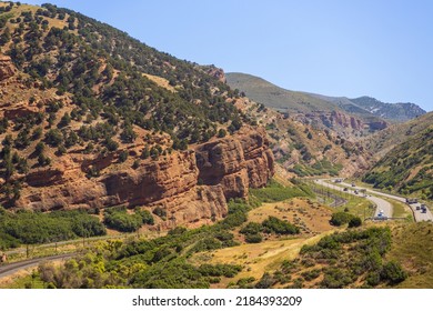 Famous Echo Canyon In Utah