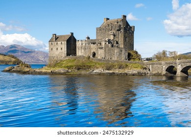 The famous Eilean Donan Castle in the highlands, Scotland - Powered by Shutterstock