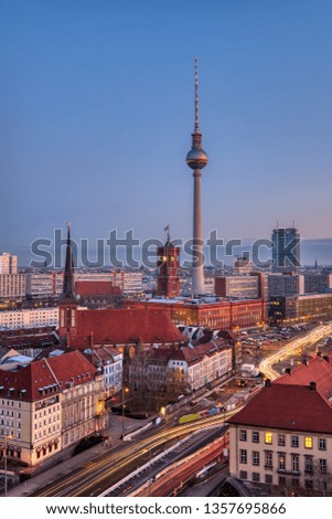 Similar – Berlin Panorama with view of Museum Island