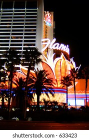 The Famous Flamingo Hotel On The Las Vegas Strip