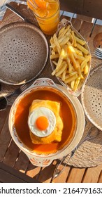 The Famous Francesinha In Oporto City