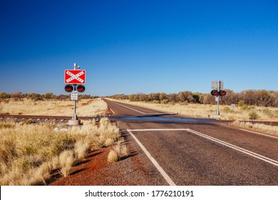 Railway Crossing Sign Hd Stock Images Shutterstock