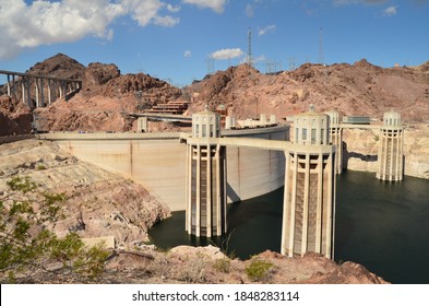 The Famous Historic Hoover Dam In Nevada