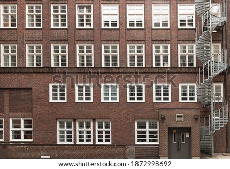 Similar – Image, Stock Photo courtyard chile house