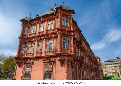 Famous historical electoral castle in Mainz