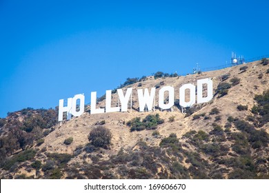 Famous Hollywood Landmark In Los Angeles, California