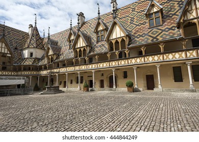 Famous Hospice In Beaune, France