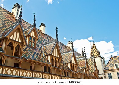 Famous Hospice In Beaune, France