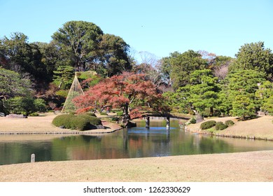 The famous Japanese garden named Rokugien - Shutterstock ID 1262330629