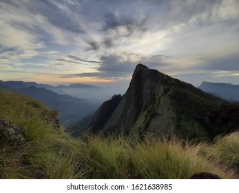 Famous Kolukkumalai Sunrise Viewpoint Munnar Kerala Stock Photo ...