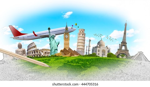 Travel World Concept Stock Photo (Edit Now) 127288088