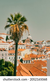 Famous Landscape of Lissabon, Portugal, Europe