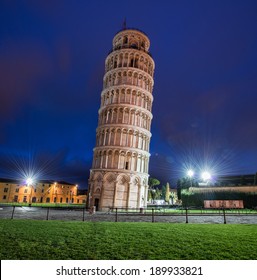 Pisa Tower Night High Res Stock Images Shutterstock