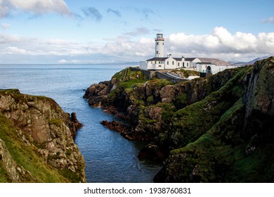 The famous lighthouse at Fanad Head, County Donegal, Ireland - Shutterstock ID 1938760831