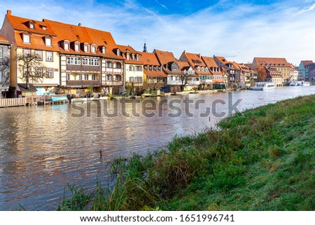 Similar – Image, Stock Photo Bamberg Old Town