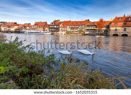 Similar – Image, Stock Photo Bamberg Old Town